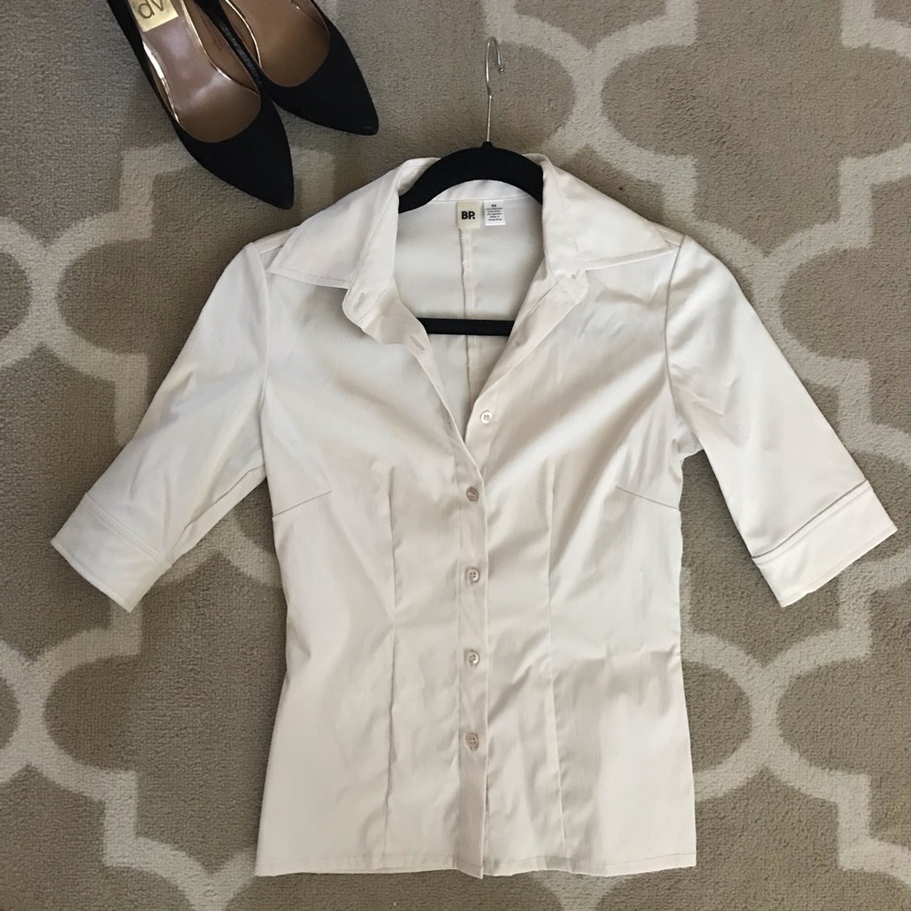 Dress shirt cream ivory